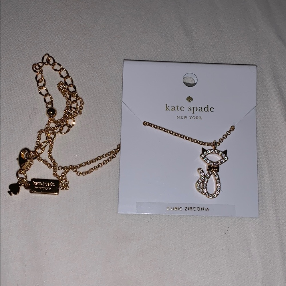 Brand New Kate Spade Cat Necklace 🐈